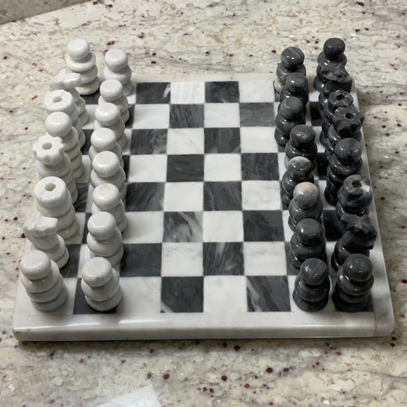 Stone Chess Set - Picture 2 of 5